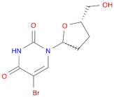 Uridine, 5-bromo-2',3'-dideoxy-