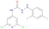 Hydrazinecarboxamide, N-(2,6-dichloro-4-pyridinyl)-2-(2,4-difluorophenyl)-