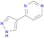 Pyrimidine, 4-(1H-pyrazol-4-yl)-