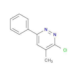 Pyridazine, 3-chloro-4-methyl-6-phenyl-