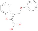 2-Benzofurancarboxylic acid, 3-(phenoxymethyl)-