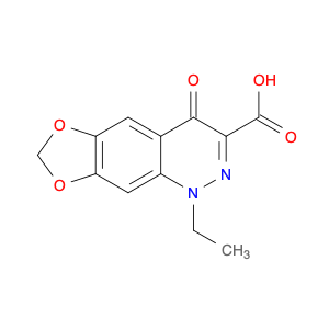 [1,3]Dioxolo[4,5-g]cinnoline-3-carboxylic acid, 1-ethyl-1,4-dihydro-4-oxo-