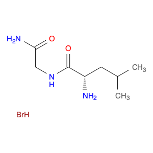 Glycinamide, L-leucyl-, monohydrobromide (9CI)