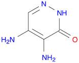 3(2H)-Pyridazinone, 4,5-diamino-