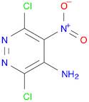 4-Pyridazinamine, 3,6-dichloro-5-nitro-