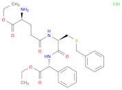 Glycine, L-γ-glutamyl-S-(phenylmethyl)-L-cysteinyl-2-phenyl-, 1,3-diethyl ester, hydrochloride (1:…