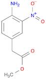 Benzeneacetic acid, 4-amino-3-nitro-, methyl ester