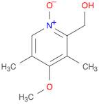 2-Pyridinemethanol, 4-methoxy-3,5-dimethyl-, 1-oxide