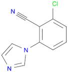 Benzonitrile, 2-chloro-6-(1H-imidazol-1-yl)-