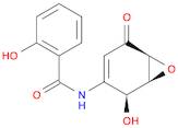 Benzamide, 2-hydroxy-N-[(1S,2S,6S)-2-hydroxy-5-oxo-7-oxabicyclo[4.1.0]hept-3-en-3-yl]-