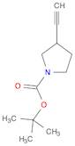 1-Pyrrolidinecarboxylic acid, 3-ethynyl-, 1,1-dimethylethyl ester