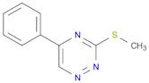 1,2,4-Triazine, 3-(methylthio)-5-phenyl-