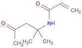 2-Propenamide, N-(1,1-dimethyl-3-oxobutyl)-