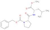 L-Leucine, 1-[(phenylmethoxy)carbonyl]-L-prolyl-, methyl ester