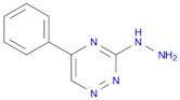 1,2,4-Triazine, 3-hydrazinyl-5-phenyl-