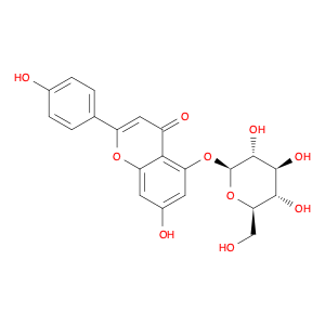 4H-1-Benzopyran-4-one, 5-(β-D-glucopyranosyloxy)-7-hydroxy-2-(4-hydroxyphenyl)-