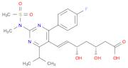 6-Heptenoic acid, 7-[4-(4-fluorophenyl)-6-(1-methylethyl)-2-[methyl(methylsulfonyl)amino]-5-pyri...