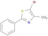 Thiazole, 5-bromo-4-methyl-2-phenyl-