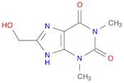 1H-Purine-2,6-dione, 3,9-dihydro-8-(hydroxymethyl)-1,3-dimethyl-