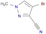 1H-Pyrazole-3-carbonitrile, 4-bromo-1-methyl-