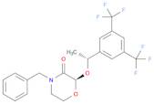 3-Morpholinone, 2-[(1R)-1-[3,5-bis(trifluoromethyl)phenyl]ethoxy]-4-(phenylmethyl)-, (2R)-