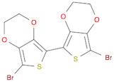 5,5'-Bithieno[3,4-b]-1,4-dioxin, 7,7'-dibromo-2,2',3,3'-tetrahydro-