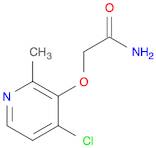 Acetamide, 2-[(4-chloro-2-methyl-3-pyridinyl)oxy]-