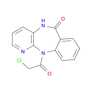 6H-Pyrido[2,3-b][1,4]benzodiazepin-6-one, 11-(2-chloroacetyl)-5,11-dihydro-