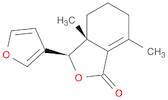 1(3H)-Isobenzofuranone, 3-(3-furanyl)-3a,4,5,6-tetrahydro-3a,7-dimethyl-, (3R,3aR)-