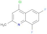 Quinoline, 4-chloro-6,8-difluoro-2-methyl-