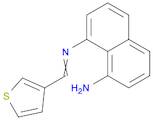 1,8-Naphthalenediamine, N1-(3-thienylmethylene)-