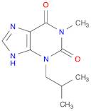 1H-Purine-2,6-dione, 3,9-dihydro-1-methyl-3-(2-methylpropyl)-