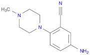 Benzonitrile, 5-amino-2-(4-methyl-1-piperazinyl)-