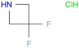 Azetidine, 3,3-difluoro-, hydrochloride (1:1)