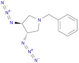 Pyrrolidine, 3,4-diazido-1-(phenylmethyl)-, (3S,4S)-