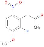 1-(2-Fluoro-3-methoxy-6-nitrophenyl)propan-2-one