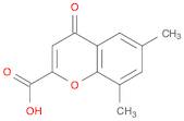 4H-1-Benzopyran-2-carboxylic acid, 6,8-dimethyl-4-oxo-