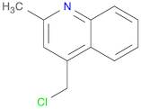 Quinoline, 4-(chloromethyl)-2-methyl-