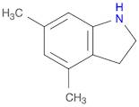 1H-Indole, 2,3-dihydro-4,6-dimethyl-