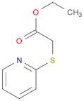 Acetic acid, 2-(2-pyridinylthio)-, ethyl ester