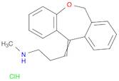 1-Propanamine, 3-dibenz[b,e]oxepin-11(6H)-ylidene-N-methyl-, hydrochloride (1:1)