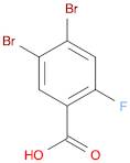 Benzoic acid, 4,5-dibromo-2-fluoro-