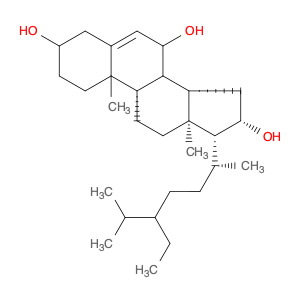 Stigmast-5-ene-3,7,16-triol, (3β,7α,16β,24ξ)- (9CI)