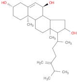 Ergosta-5,24(28)-diene-3,7,16-triol, (3β,7α,16β)- (9CI)