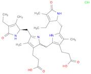 21H-Biline-8,12-dipropanoic acid, 3,18-diethyl-1,4,5,15,16,19,22,24-octahydro-2,7,13,17-tetramethy…