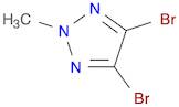 2H-1,2,3-Triazole, 4,5-dibromo-2-methyl-