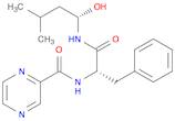 2-Pyrazinecarboxamide, N-[(1S)-2-[[(1S)-1-hydroxy-3-methylbutyl]amino]-2-oxo-1-(phenylmethyl)eth...