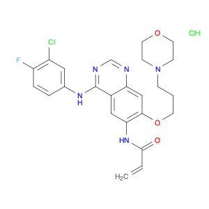 2-Propenamide, N-[4-[(3-chloro-4-fluorophenyl)amino]-7-[3-(4-morpholinyl)propoxy]-6-quinazolinyl]-…