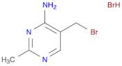 4-Pyrimidinamine, 5-(bromomethyl)-2-methyl-, hydrobromide (1:1)