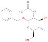 α-D-Glucopyranoside, phenylmethyl 2-(acetylamino)-2,4-dideoxy-4-fluoro-